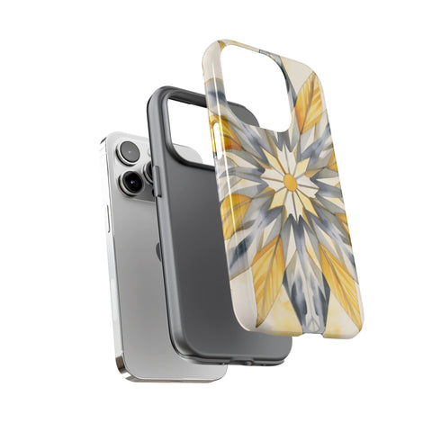 Sunshine Bloom Mosaic - Impact Resistant Phone Case